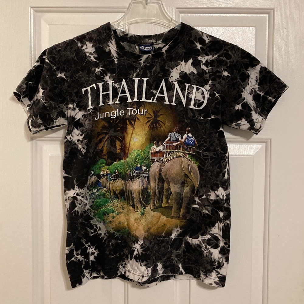 Vtg Thailand Jungle Tour Womens T Shirt Sz M